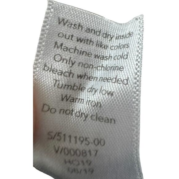 Athleta Denim Jeans Stretchy Blue Dark Wash Skinny Mid rise Pull-on Denim Sz 14P - Picture 6 of 9